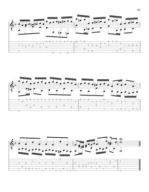 Bach Inventions for 7 string guitar