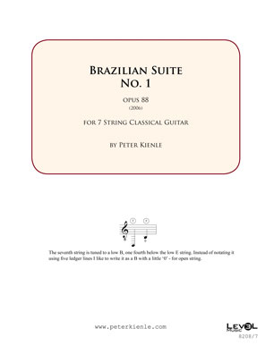Brazilian Suite No 1 for 7 string guitar