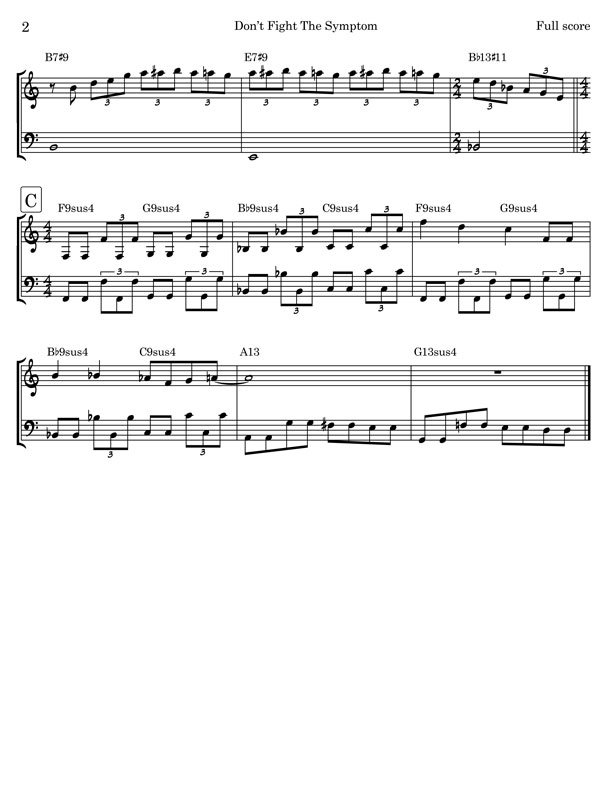 Don't Fight The Symptom