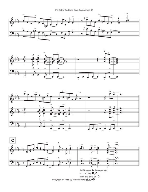 It's Better To Keep Cool Sometimes