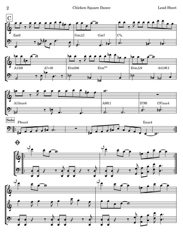 Chicken Square Dance