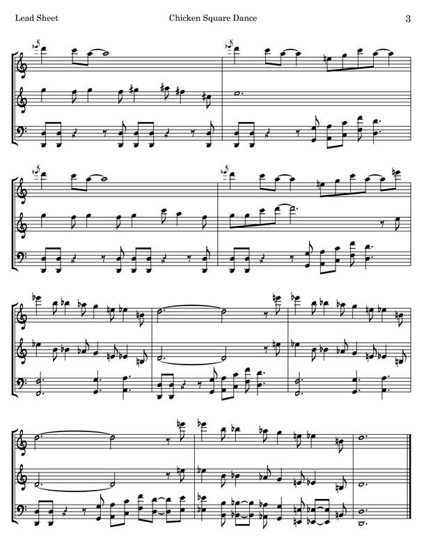 Chicken Square Dance