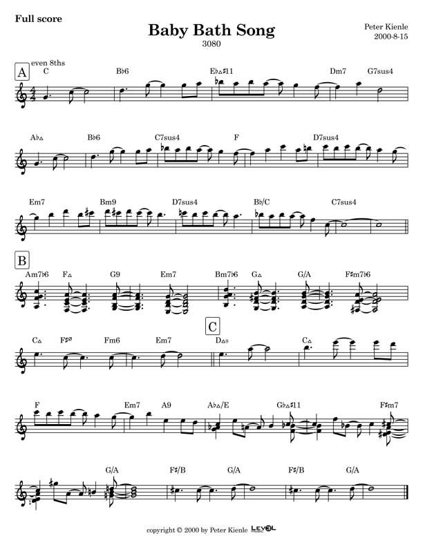 Baby Bath Song