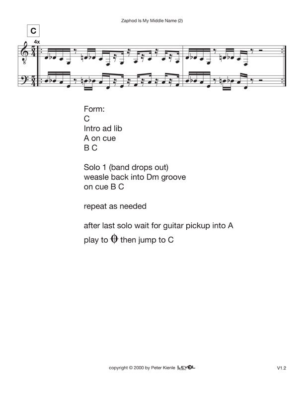 Zaphod Is My Middle Name