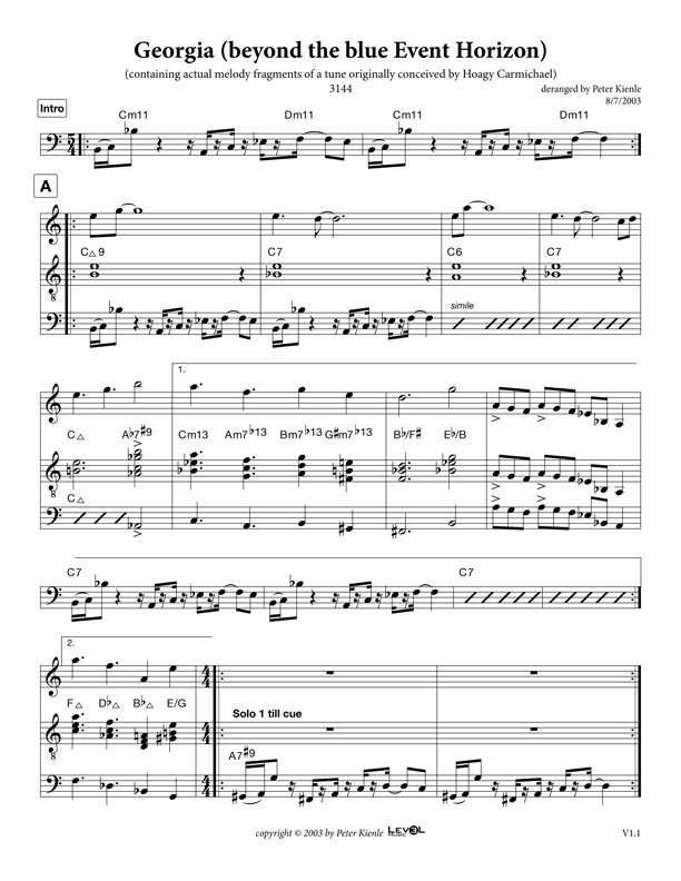 Georgia beyond the blue Event Horizon