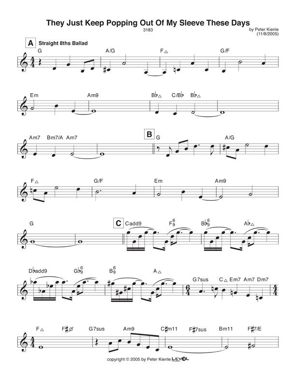 They Just Keep Popping Out Of My Sleeve These Days