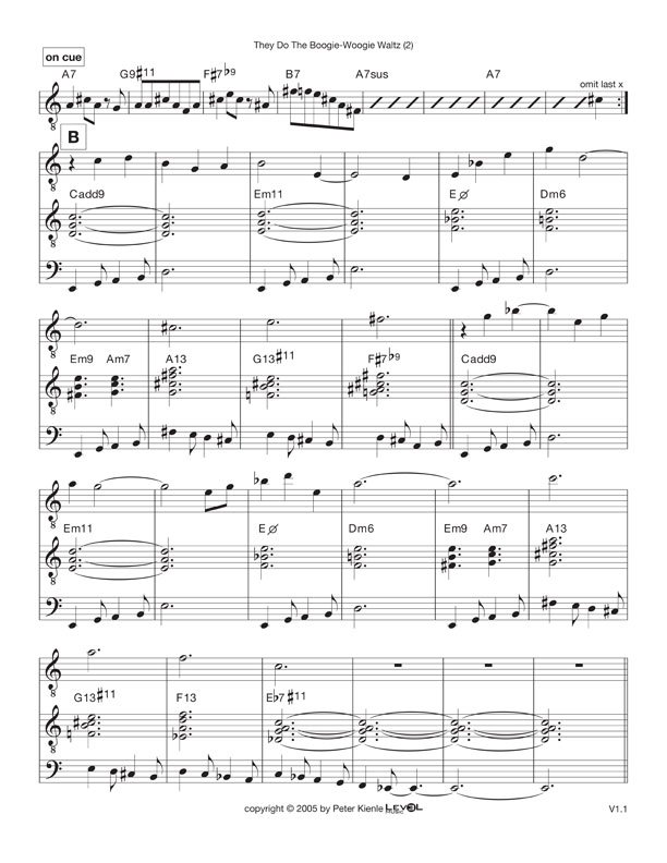 They Do The Boogie-Woogie Waltz