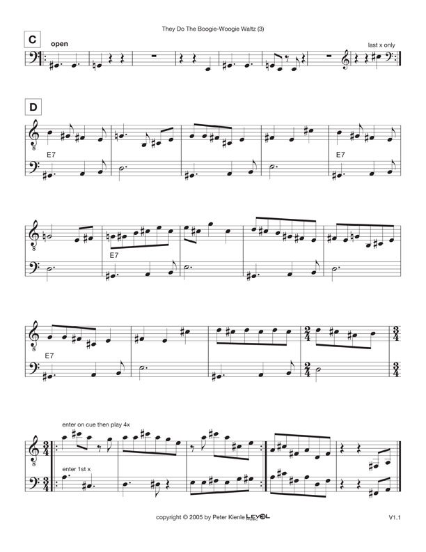 They Do The Boogie-Woogie Waltz