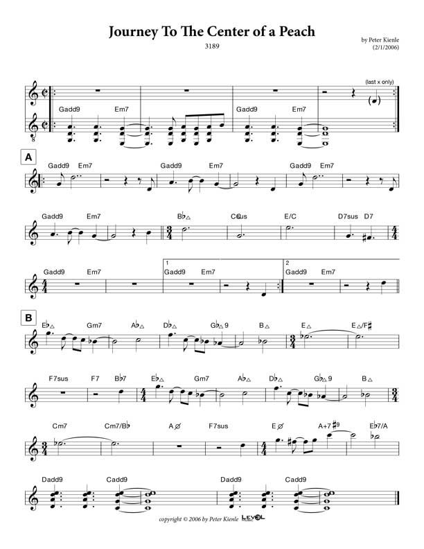 Journey To The Center of a Peach