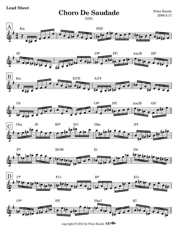 Choro de Saudade