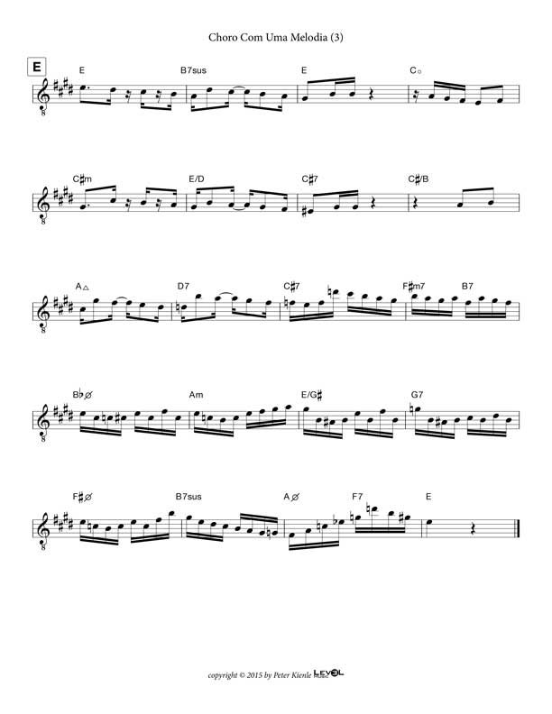 Choro Com Uma Melodia