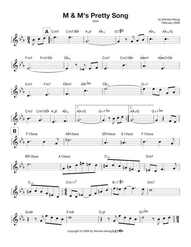 M & M's Pretty Song