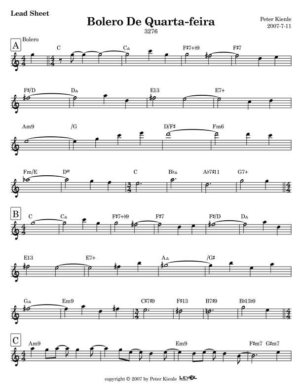 Bolero De Quarta-feira