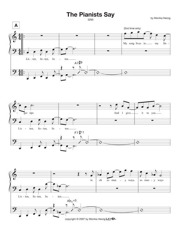 The Pianists Say