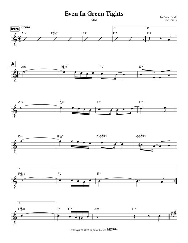 Even In Green Tights