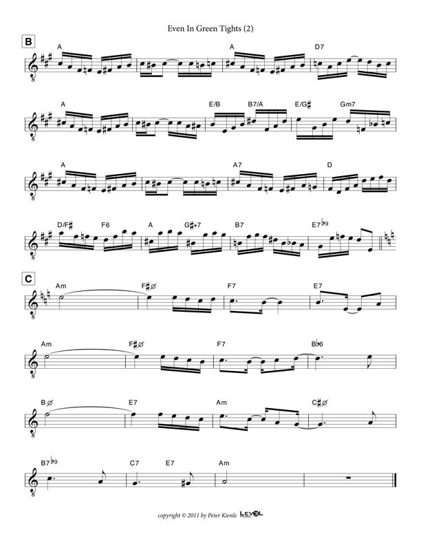 Even In Green Tights