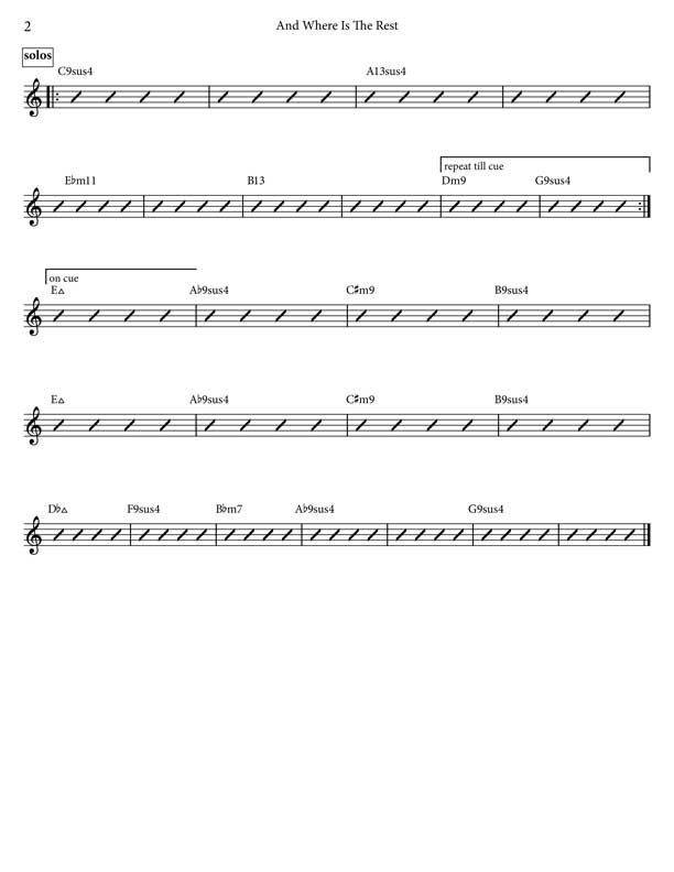 And Where Is The Rest