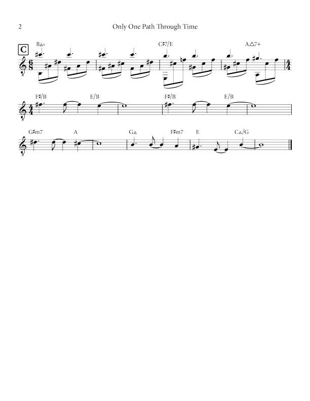 Only One Path Through Time