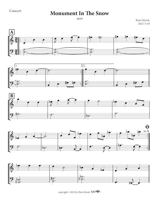 Monument In The Snow