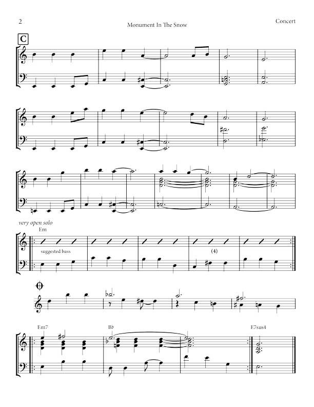 Monument In The Snow