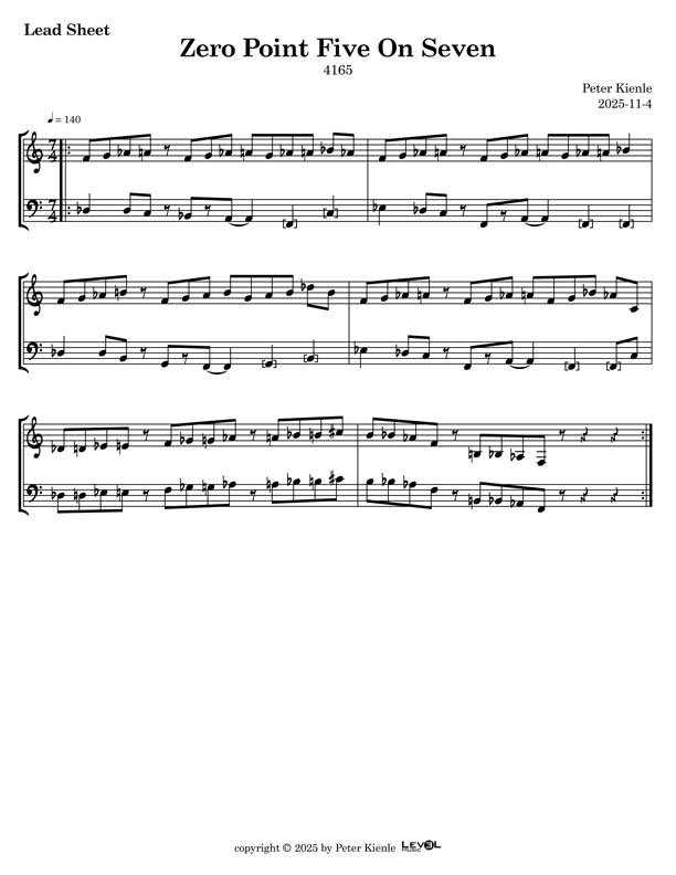 Zero Point Five On Seven