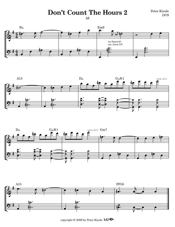 Don't Count The Hours 2