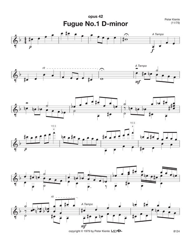Fugue No.1, D-minor