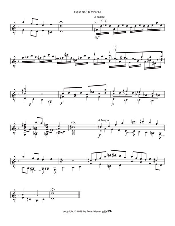 Fugue No.1, D-minor