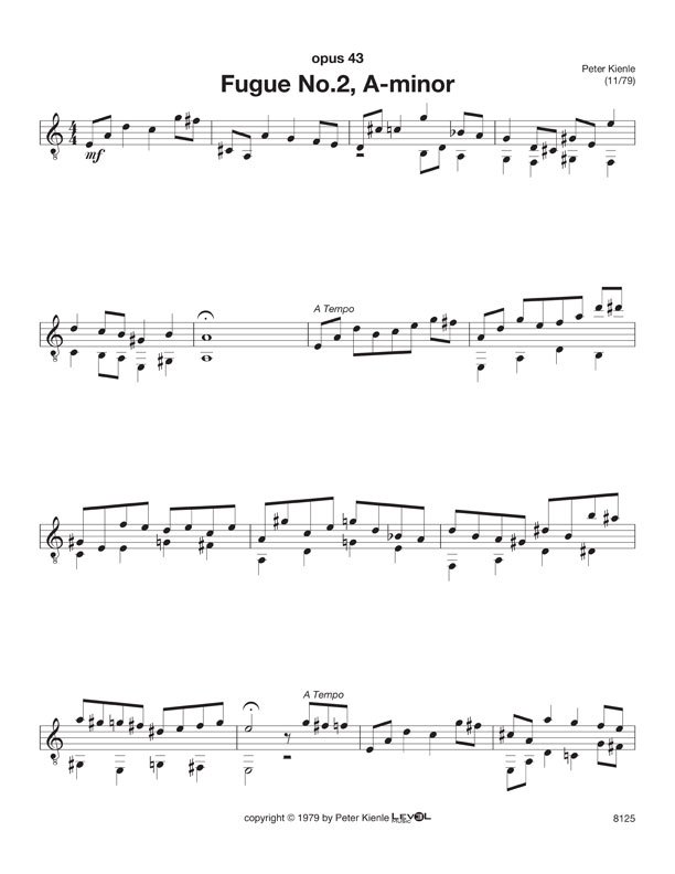 Fugue No.2, A-minor