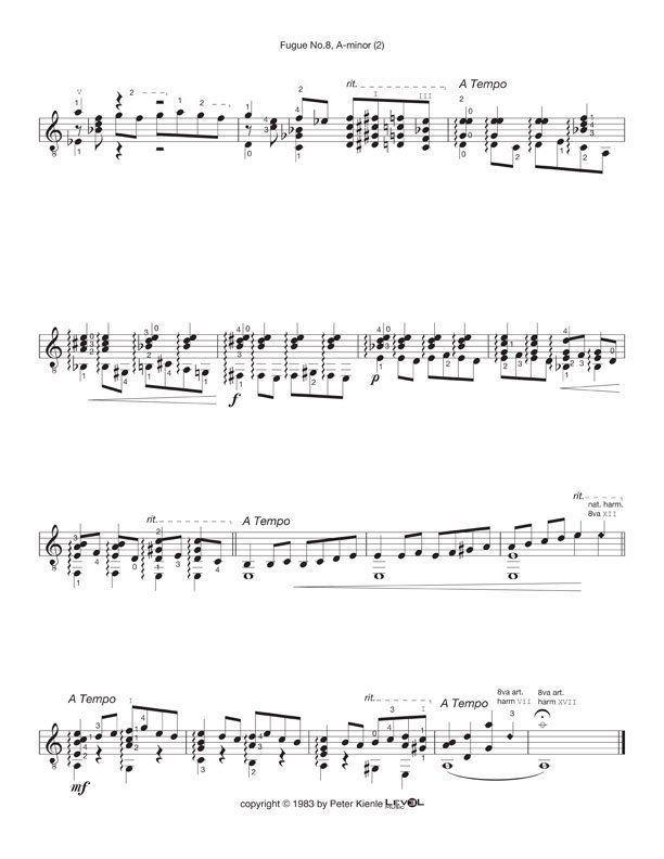 Fugue No.8, A-minor
