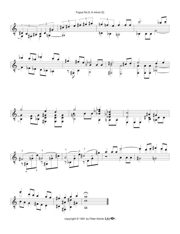 Fugue No.9, A-minor