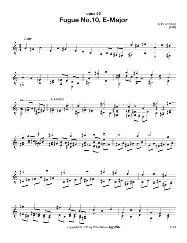 Fugue No.10, E-Major
