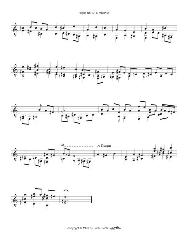 Fugue No.10, E-Major
