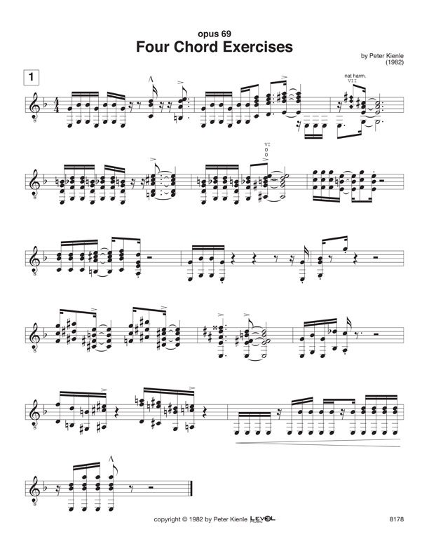 Four Chord Exercises