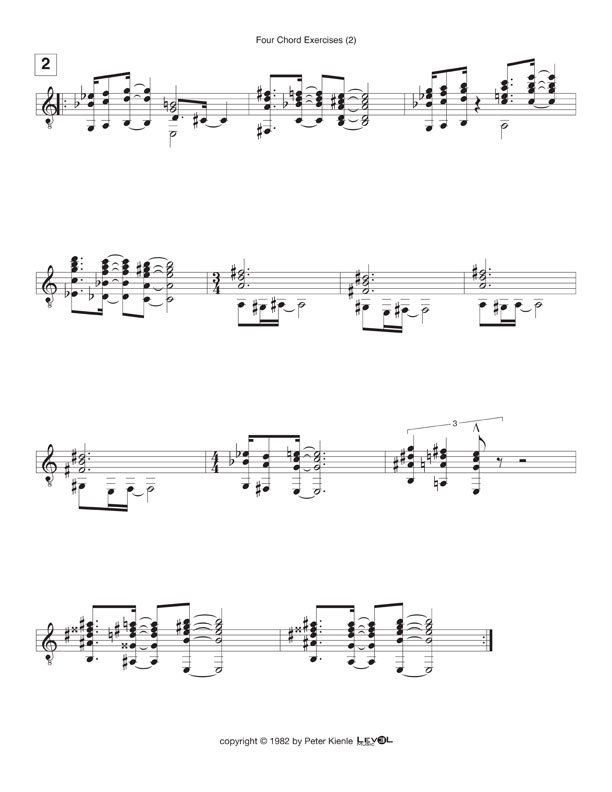 Four Chord Exercises