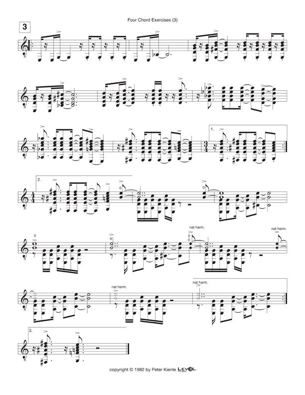 Four Chord Exercises
