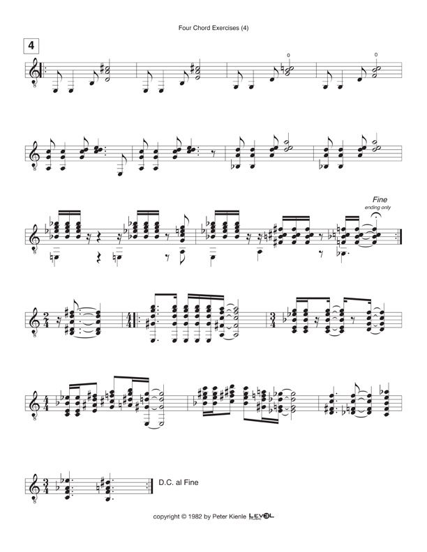 Four Chord Exercises