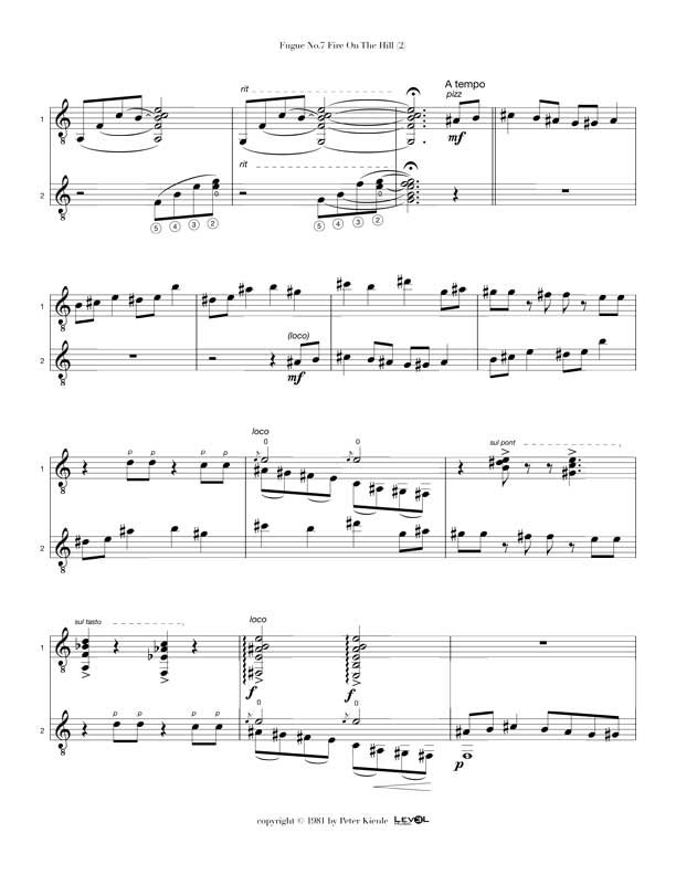 Fugue No.7 Fire On The Hill