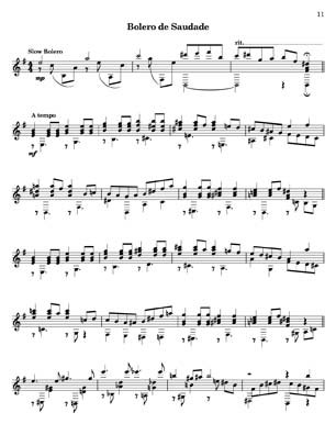 OPUS 88 Brazilian Suite No 1 for 7 string guitar