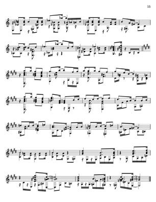 OPUS 88 Brazilian Suite No 1 for 7 string guitar