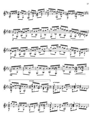 OPUS 88 Brazilian Suite No 1 for 7 string guitar