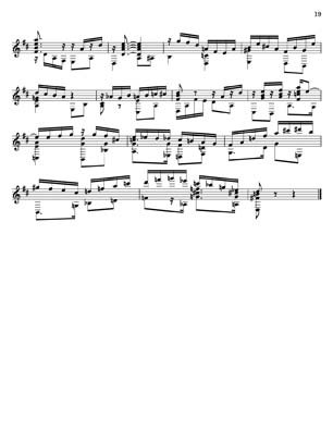 OPUS 88 Brazilian Suite No 1 for 7 string guitar