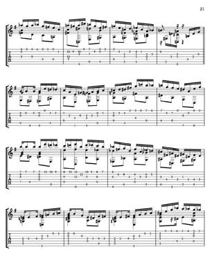 OPUS 88 Brazilian Suite No 1 for 7 string guitar