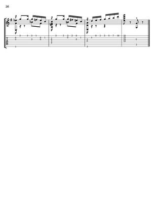 OPUS 88 Brazilian Suite No 1 for 7 string guitar