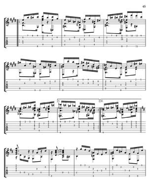 OPUS 88 Brazilian Suite No 1 for 7 string guitar