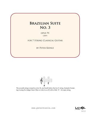 Brazilian Suite No 3 for 7 string guitar