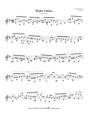 Brazilian Suite No 3 for 7 string guitar