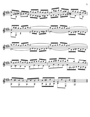 Bach Two Part Inventions for 7 String Guitar