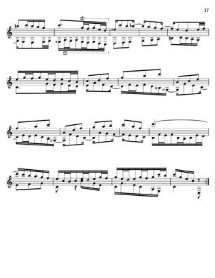 Bach Two Part Inventions for 7 String Guitar