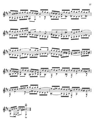 Bach Two Part Inventions for 7 String Guitar